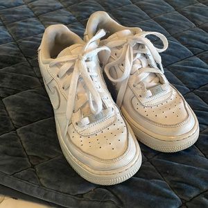 Preowned Nike Air White Sneakers